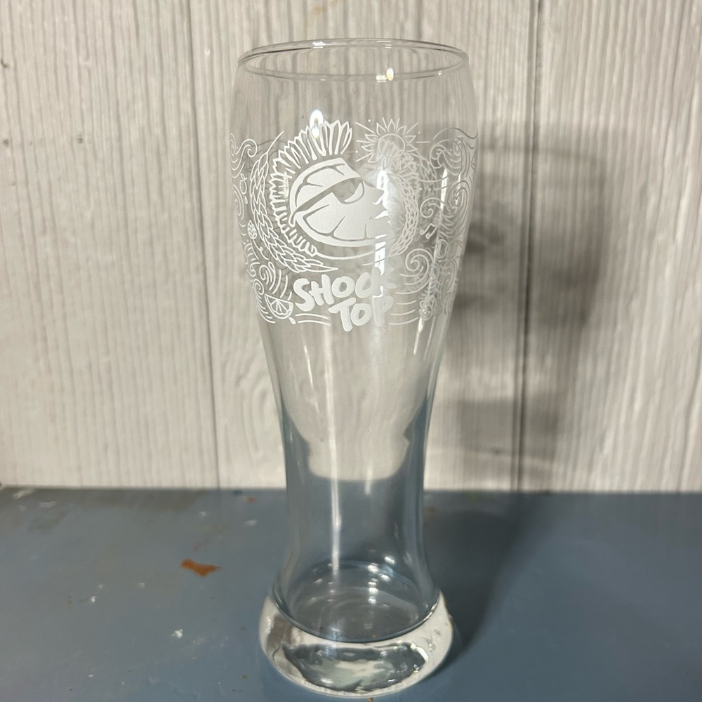 Shock Top Pilsner Pint Glass